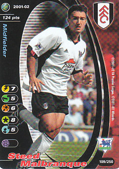 Steed Malbranque Fulham 2001/02 Wizards of the Coast #109